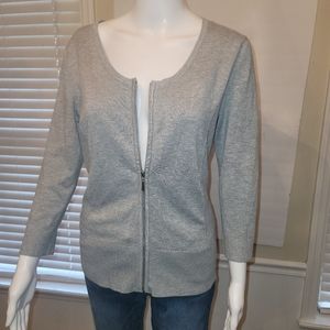 ZIPPERED TOP BY PREMISE STUDIO, SZ MED